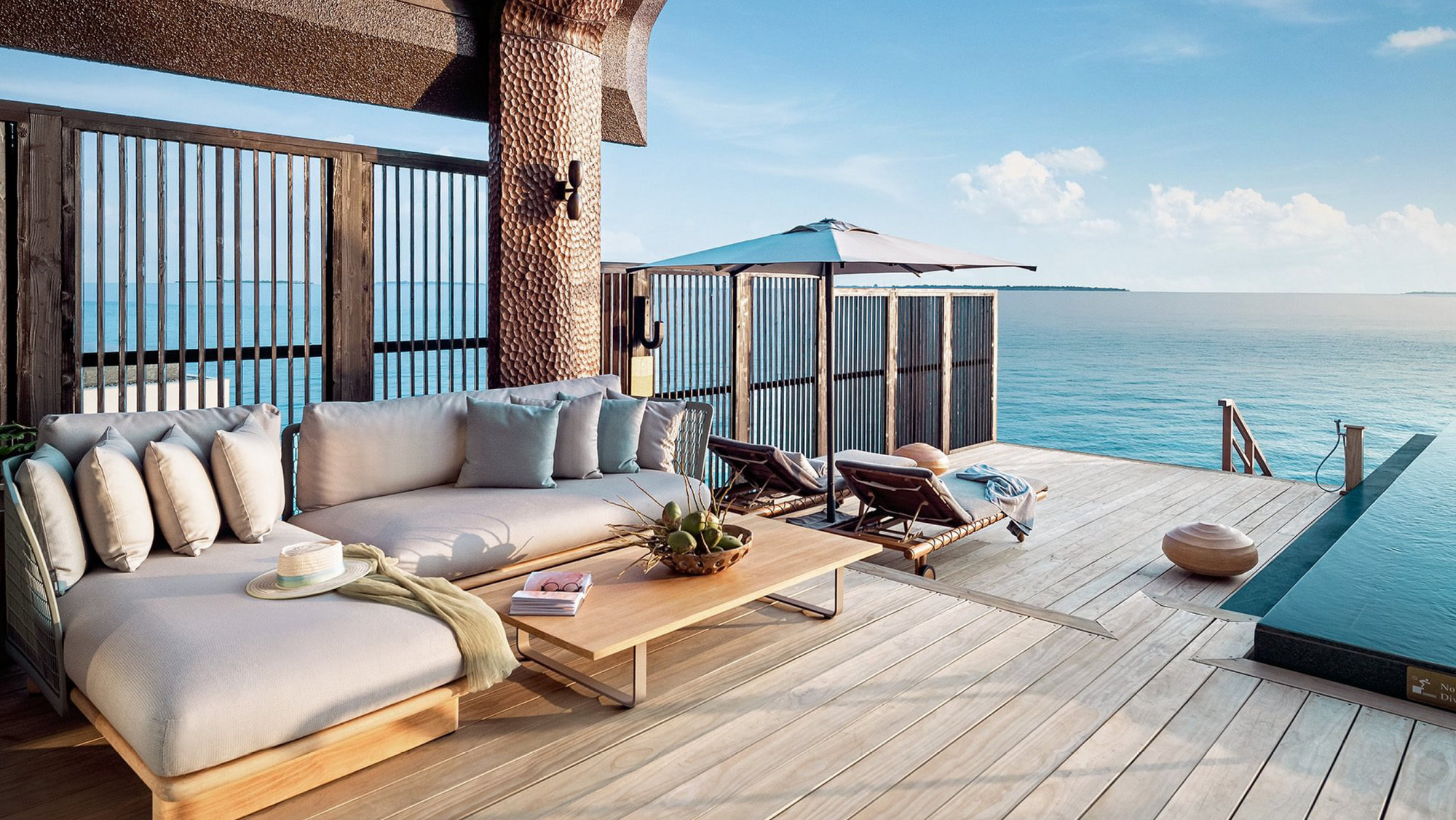 JOALI BEING - Two Bedroom Ocean Pool Villa Sun Deck