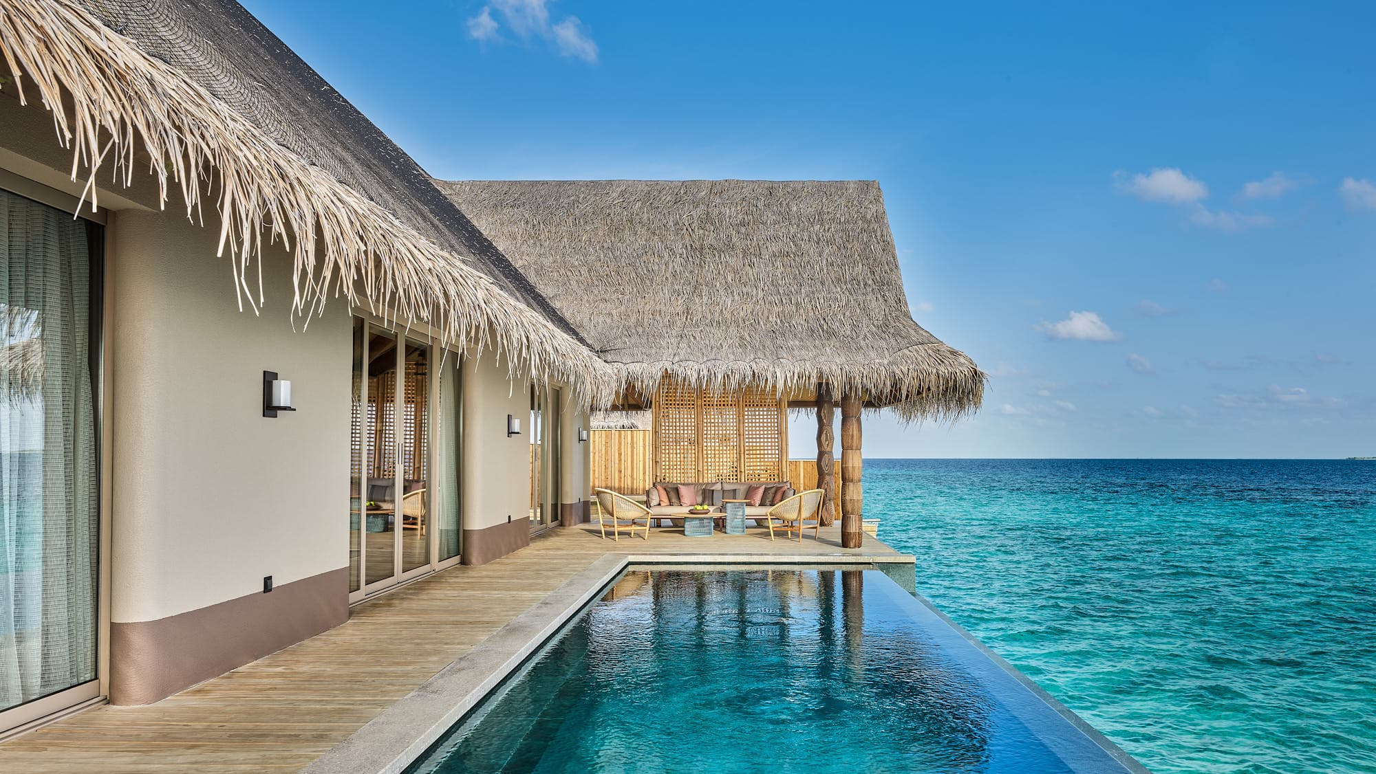 Luxury Water Villa with Pool | Maldives Sunset Villa | JOALI Maldives