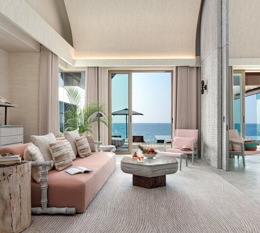 JOALI BEING - Well Living Spaces Grand Ocean Pool Villa Living Room