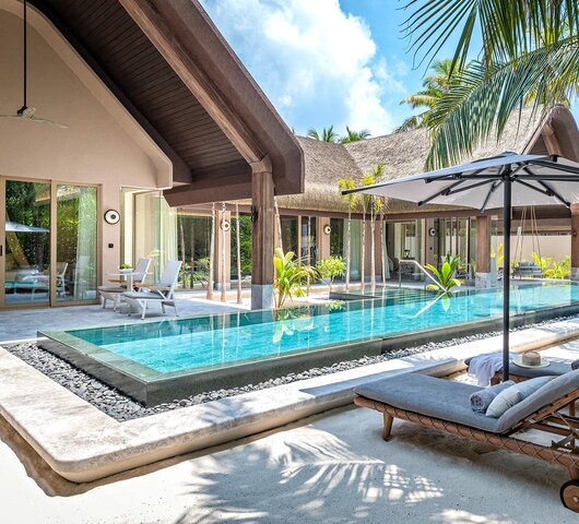 JOALI BEING Well Living Spaces Two Bedroom Wellbeing Beach Residence Pool