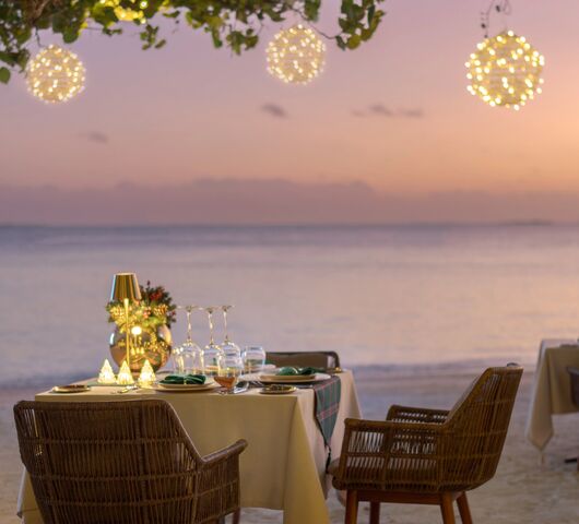 Beach Dinner in the Maldives - JOALI Maldives