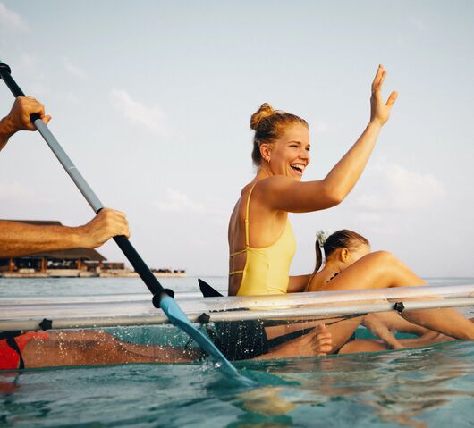 Kayak in the Maldives - JOALI Maldives