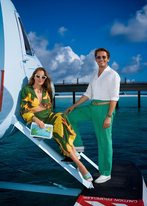 Aquazzura collaborates with JOALI Maldives to launch first-ever limited-edition capsule collection in the Maldives