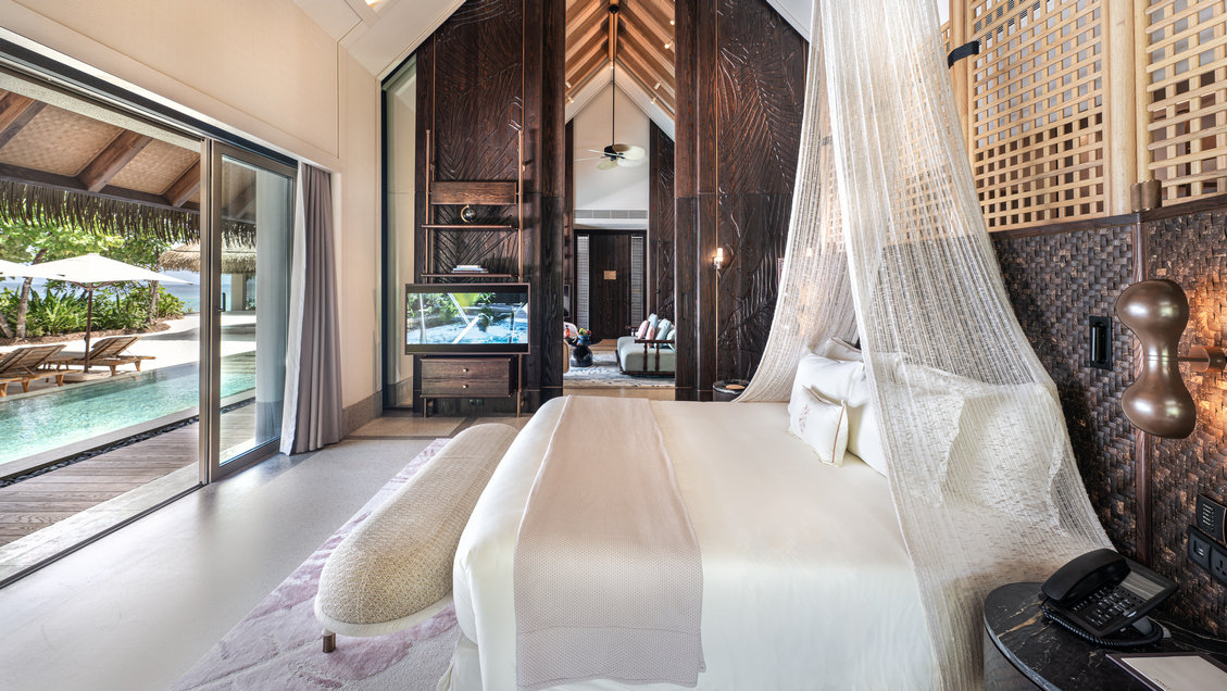 JOALI Maldives Three Bedroom Beach Residence Masters Bedroom