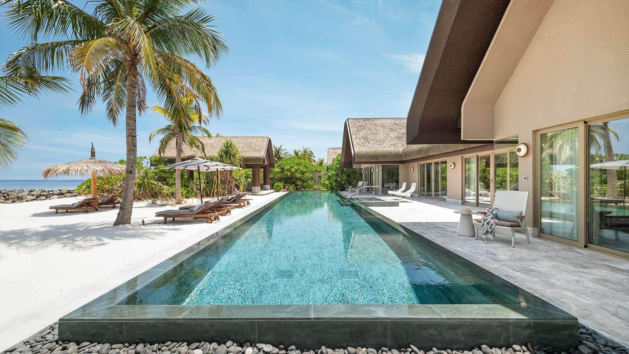 JOALI BEING - Two Bedroom Wellbeing Beach Pool Villa Private Pool View