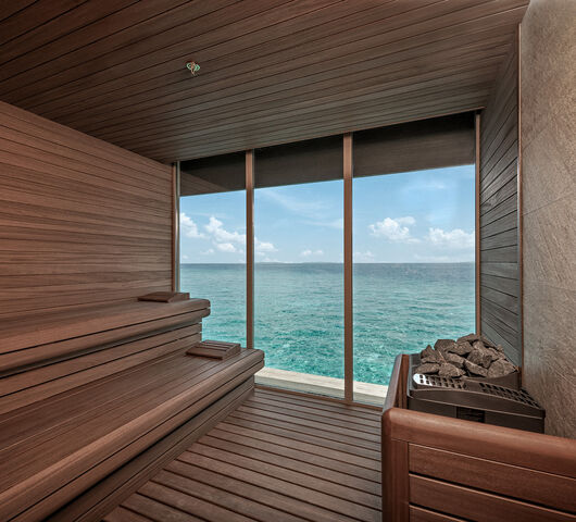 JOALI BEING Four Bedroom Private Over Water Villa in Maldives with Private Sauna