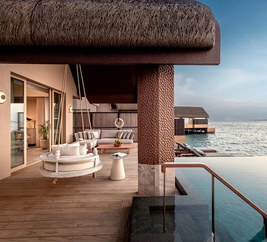 JOALI BEING - Well Living Spaces Sunset Grand Ocean Pool Villa Sundeck