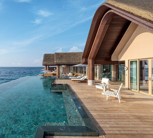 JOALI BEING Four Bedroom Private Over Water Villa in Maldives with Infinity Pool