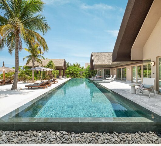 JOALI BEING Well Living Spaces Two Bedroom Wellbeing Beach Pool Villa Exterior